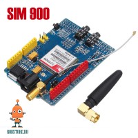 Шилд GPRS/GSM SIM900 с антенной