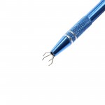 Щуп-ручка ТУНДРА, захват мелких электронных компонентов при пайке, 120 мм